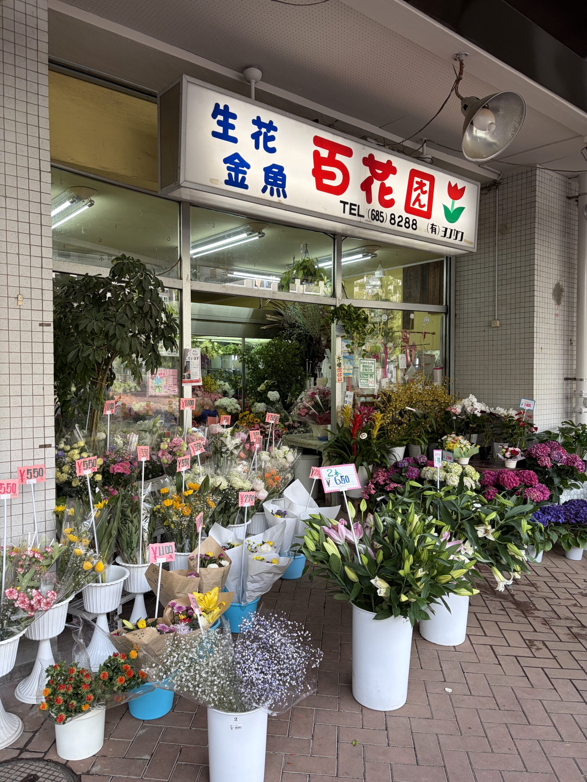 百花園の外観