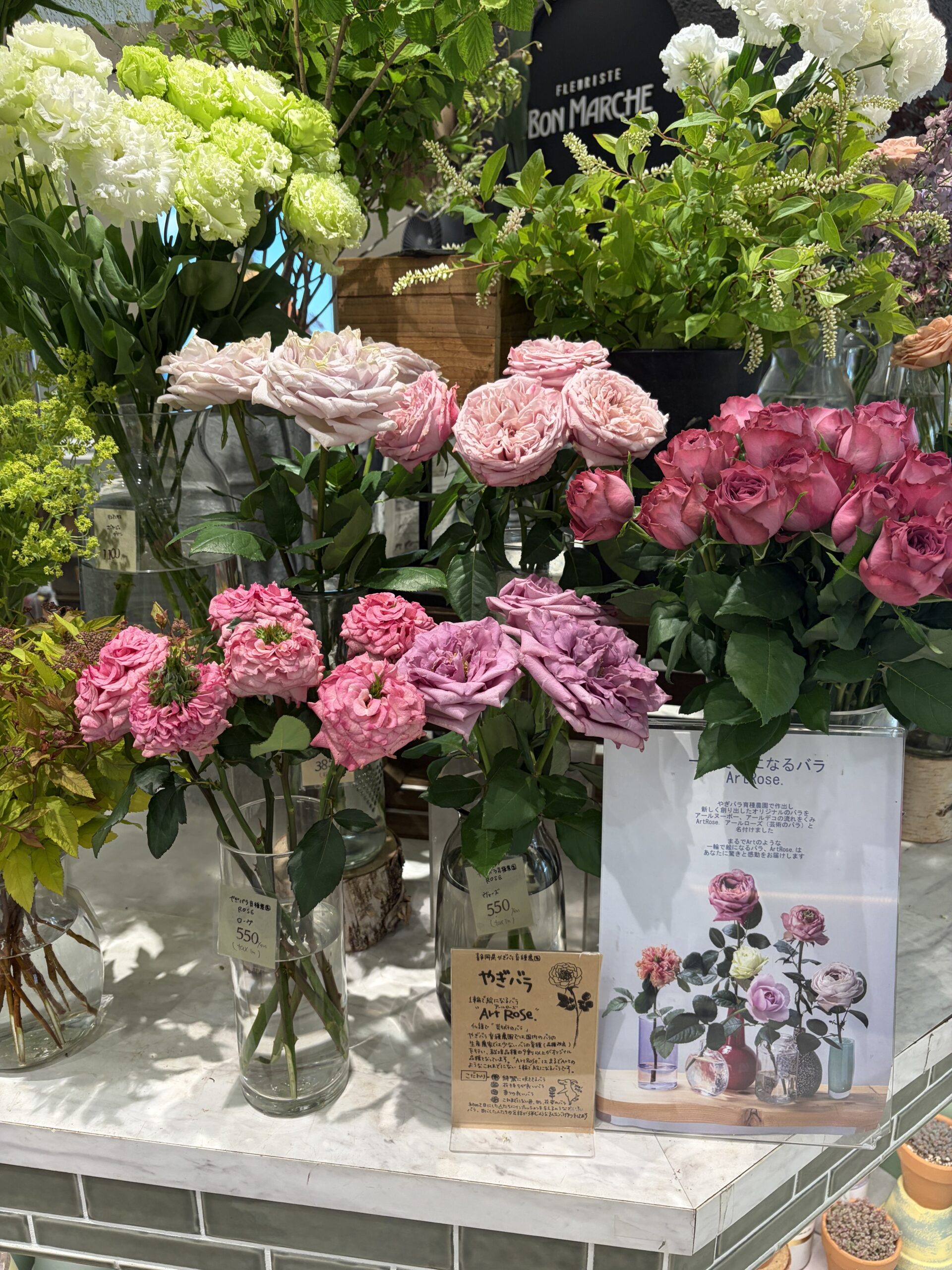 薔薇コーナー